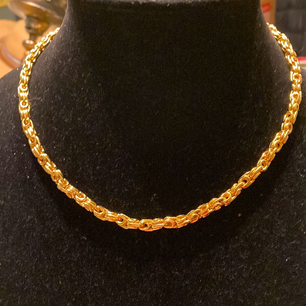 Talbots Gold Link Rope Necklace - Women Jewelry